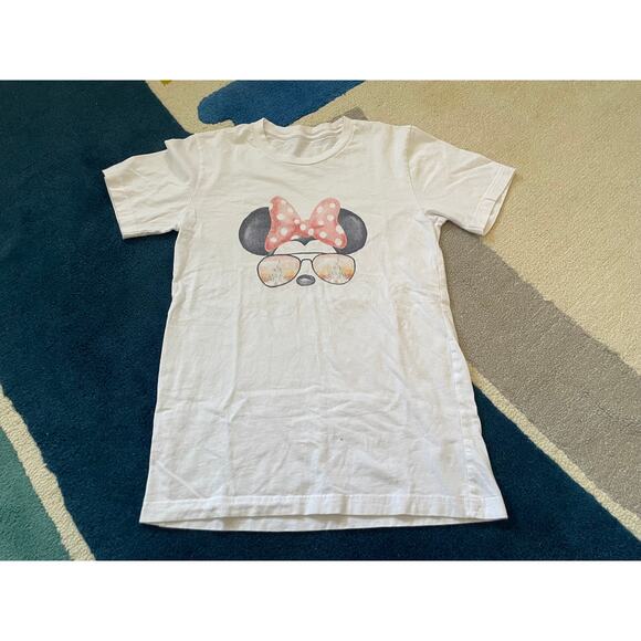 Vintage Women's Small Minnie Mouse Disney Park Reflection T-Shirt - Picture 1 of 5